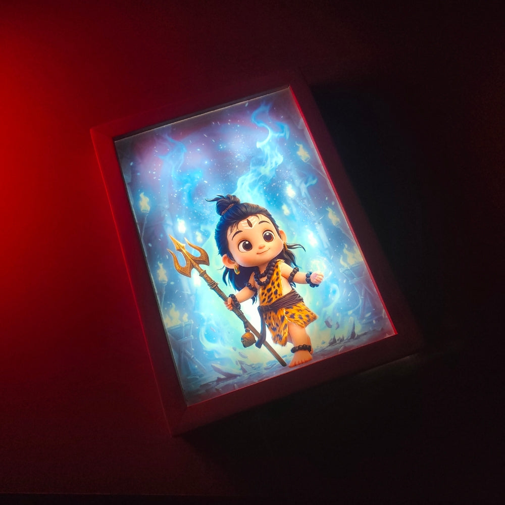 Baby Shiv LED Magic Frame
