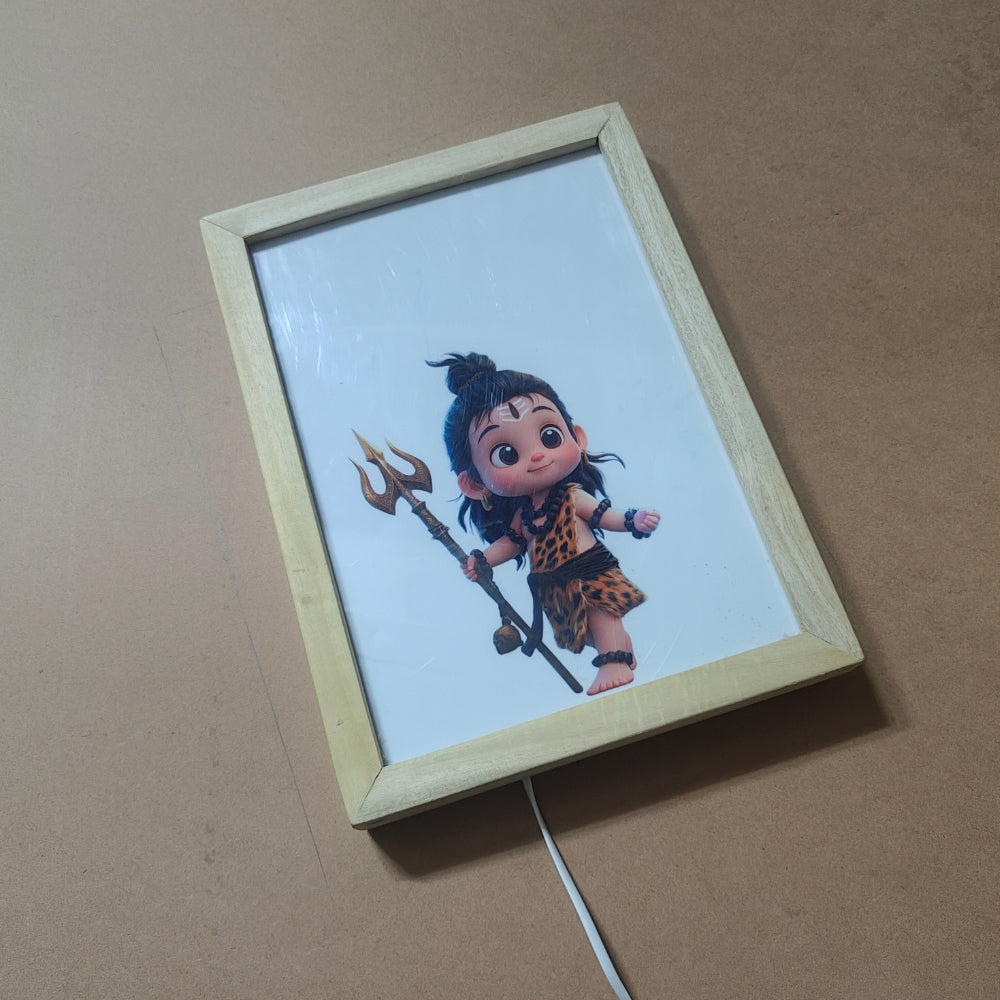 Baby Shiv LED Magic Frame