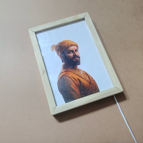 Chhatrapati Shivaji Maharaj LED Magic Frame