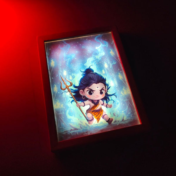 Little Mahadev LED Magic Frame