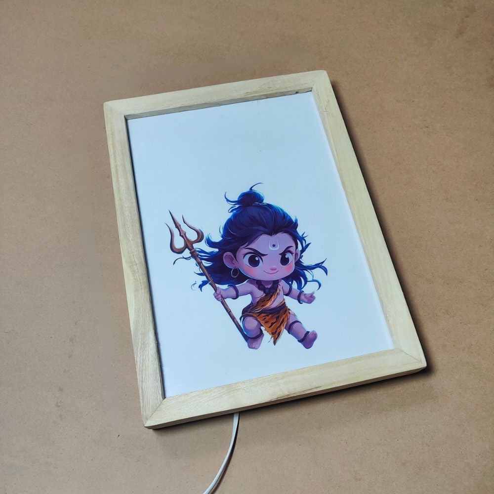 Little Mahadev LED Magic Frame