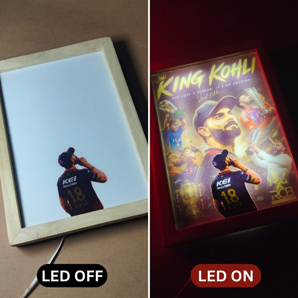 Virat Kohli Victory Chronicles LED Magic Frame