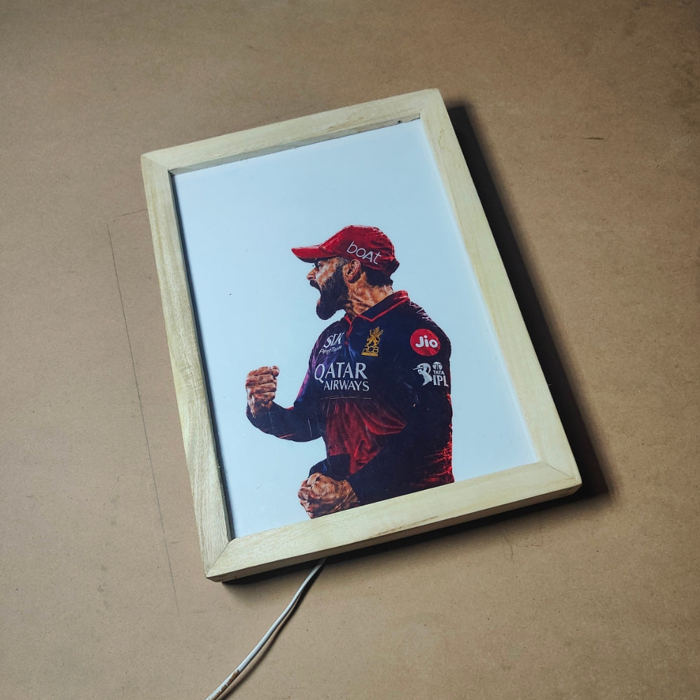 King Kohli Blaze LED Magic Frame