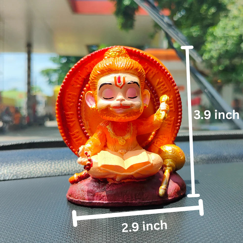 Hanuman Ji Idol for Dashboard