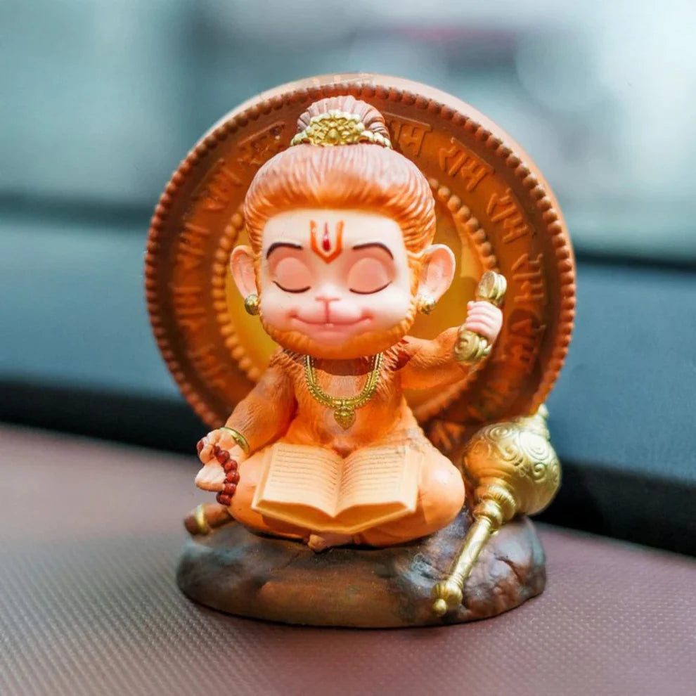 Hanuman Ji Idol for Dashboard