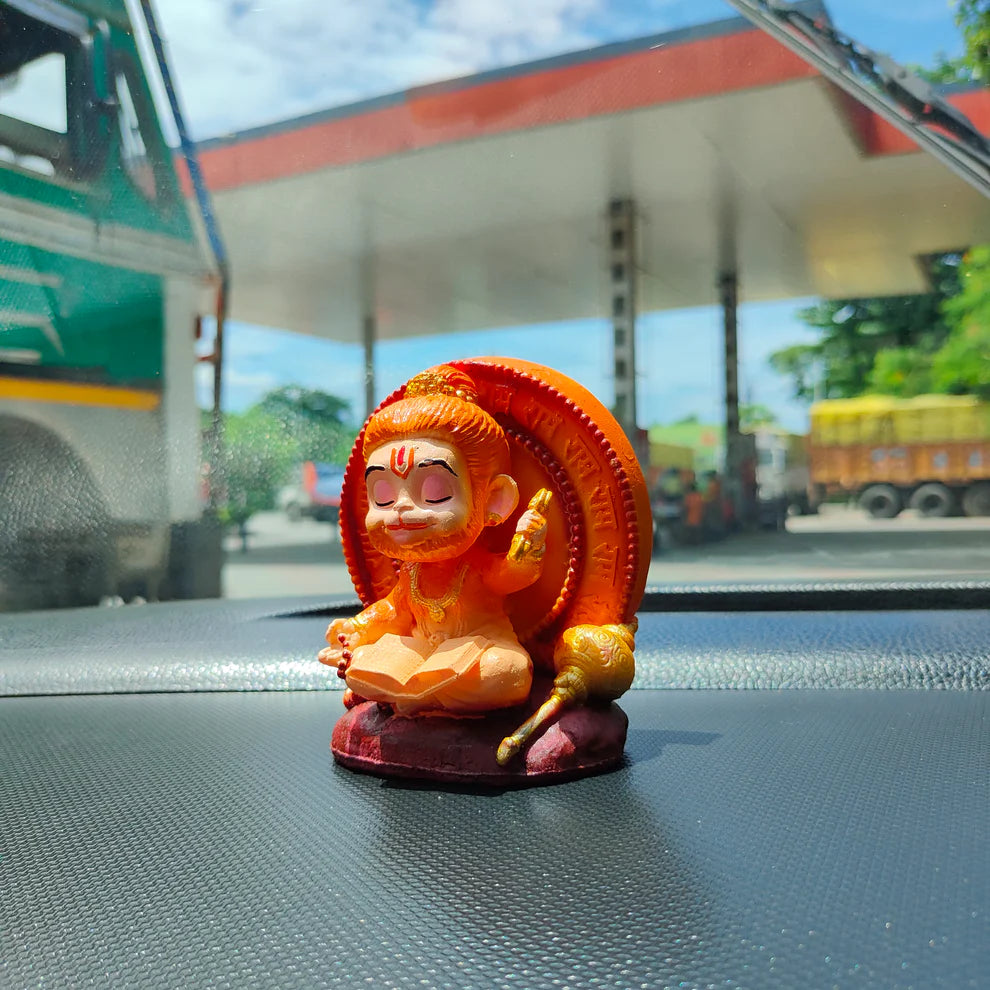 Hanuman Ji Idol for Dashboard