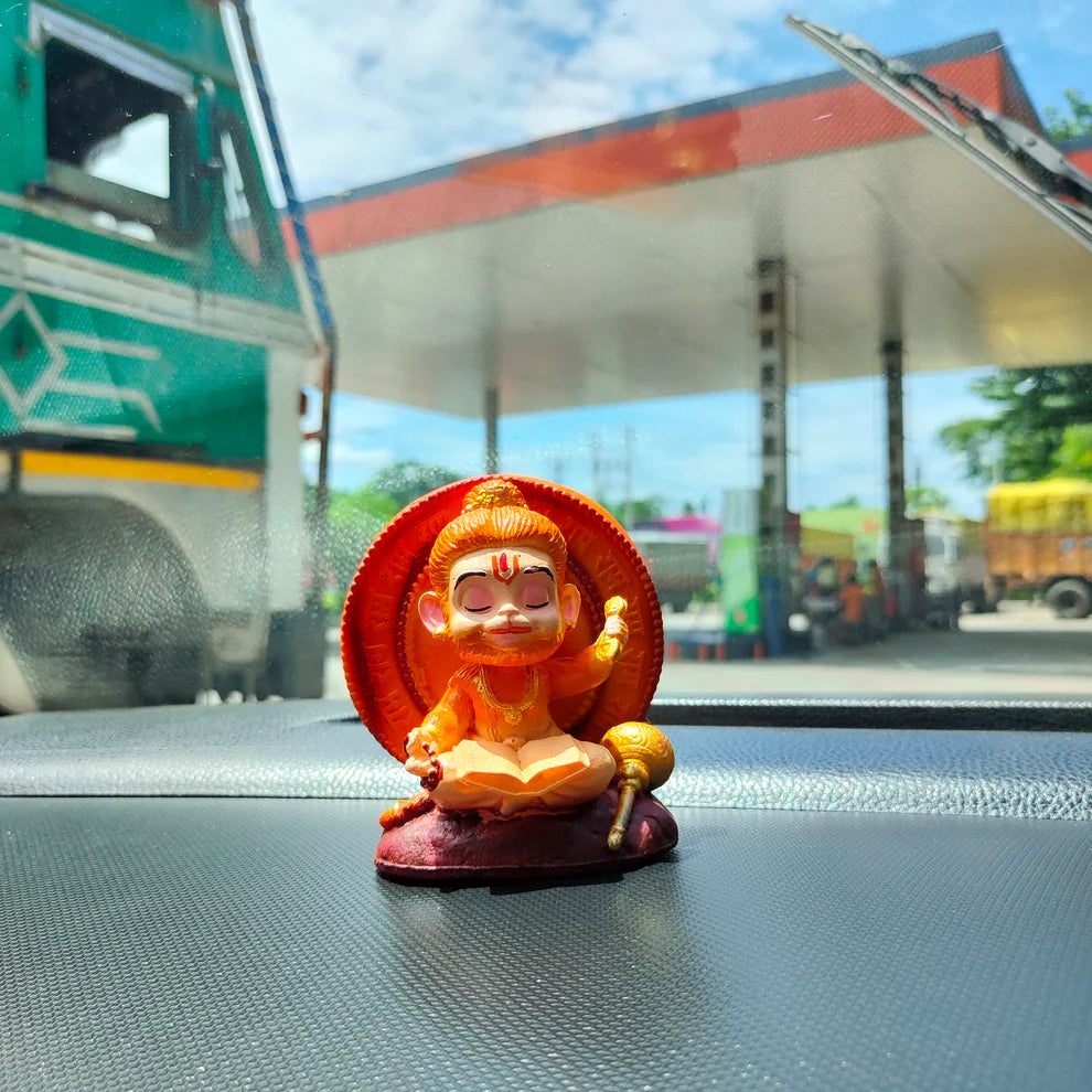 Hanuman Ji Idol for Dashboard
